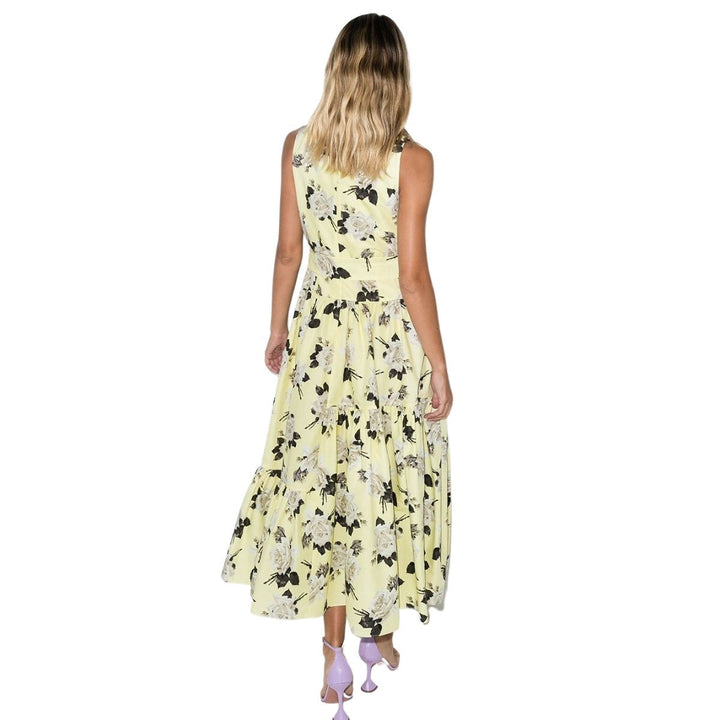 Mimosa Rosemont Print Faille Dress