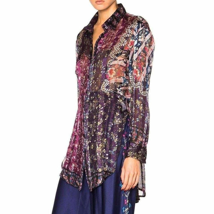 Alina Silk Shirt