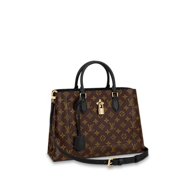 Structured Tote Bag - Monogram Flower Tote | L*V