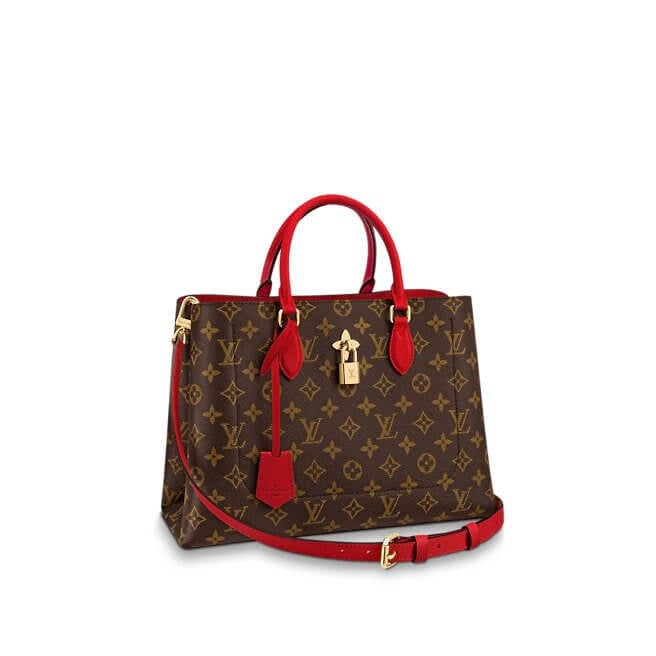 Structured Tote Bag - Women&#x27;s Monogram Flower Tote | L*V