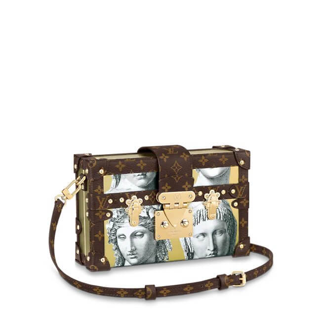 Petite Malle H27 in Gold - Handbags M59149 | L*V