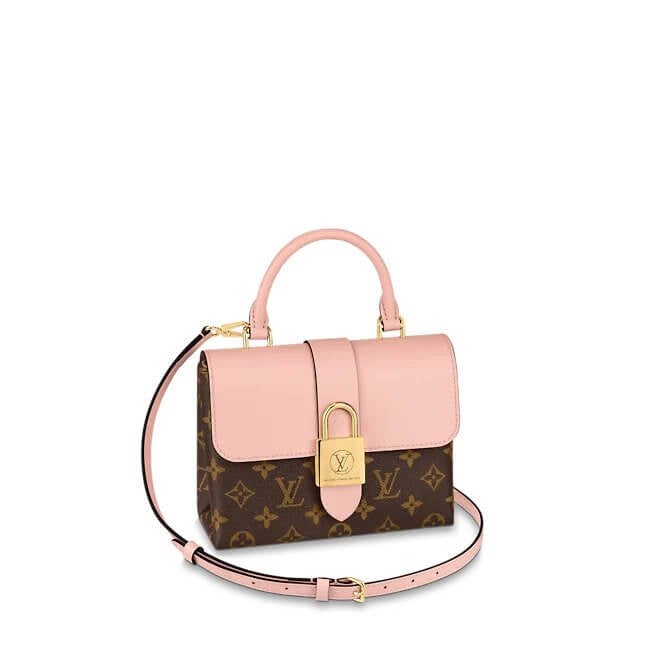 Locky BB - Small Structured Designer Handbag with Lock | L*V