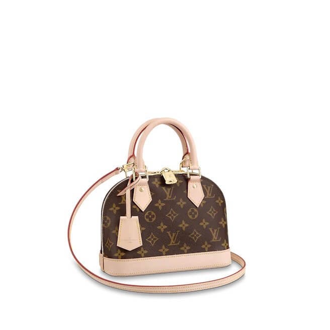 Alma BB Monogram Canvas, Brown | L*V