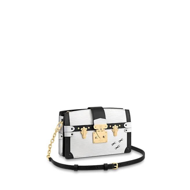 Trunk Clutch Epi Leather in White - Handbags M52151 | L*V