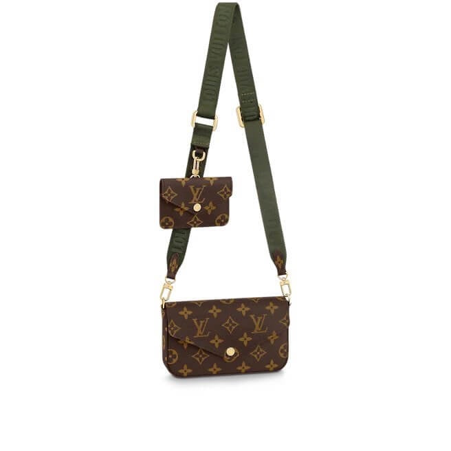 Félicie Strap &amp; Go Monogram in Brown - Small Leather Goods M80091 | L*V