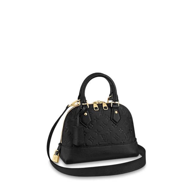 Neo Alma BB Monogram Empreinte Leather in Black - Handbags M44829 | L*V