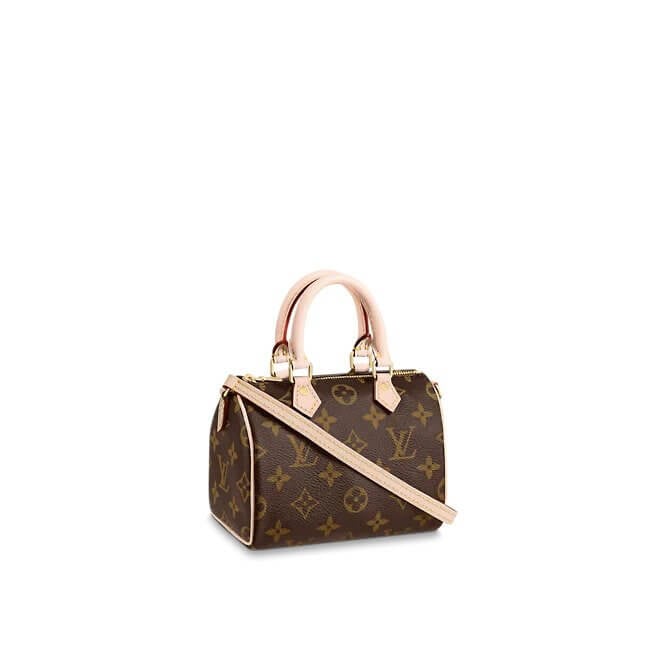 Nano Speedy Monogram in Brown - Handbags M61252 | L*V
