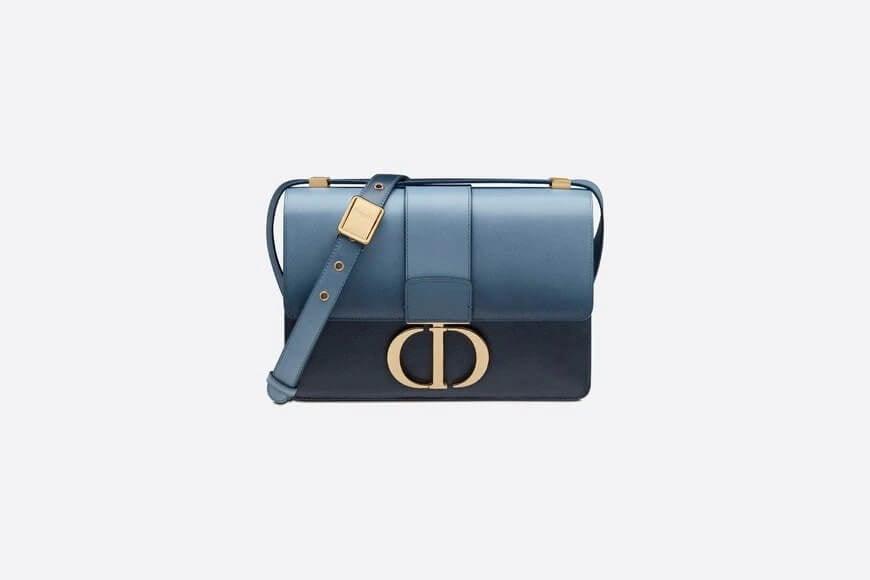 30 Montaigne Bag Indigo Blue Gradient Calfskin
