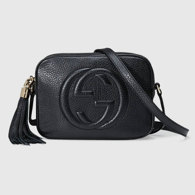 Soho Disco Bag in Black Leather | G*G® US