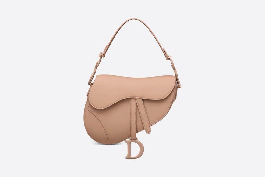 Saddle Bag Blush Ultramatte Calfskin