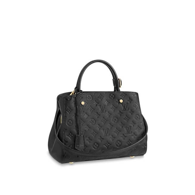 Montaigne MM Monogram Empreinte Leather in Black - Handbags M41048 | L*V