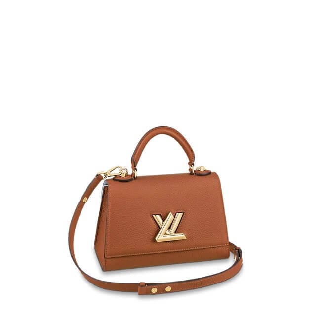 Twist One Handle PM Taurillon Leather in Beige - Handbags M57214 | L*V