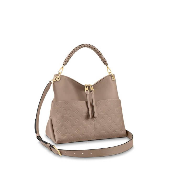 Maida Hobo Monogram Empreinte Leather in Black - Handbags M45522 | L*V