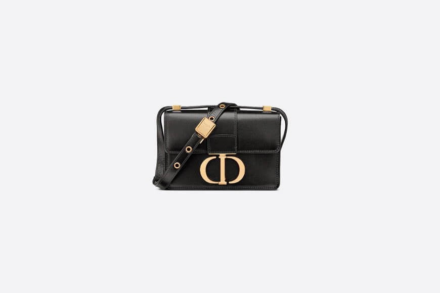 Micro 30 Montaigne Bag Black Box Calfskin