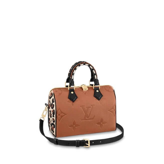 Speedy Bandoulière 25 Monogram Empreinte Leather in Black - Handbags M58524 | L*V