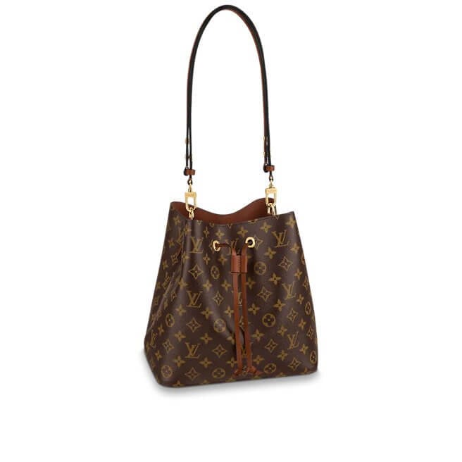 Luxury Monogram Canvas and Leather Handbag Neonoe | L*V