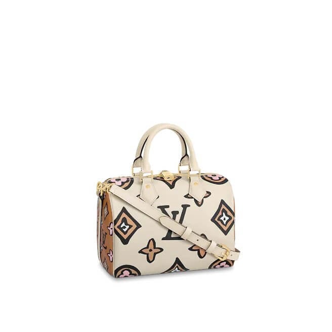 Speedy Bandoulière 25 Autres Toiles Monogram in Beige - Handbags M45828 | L*V