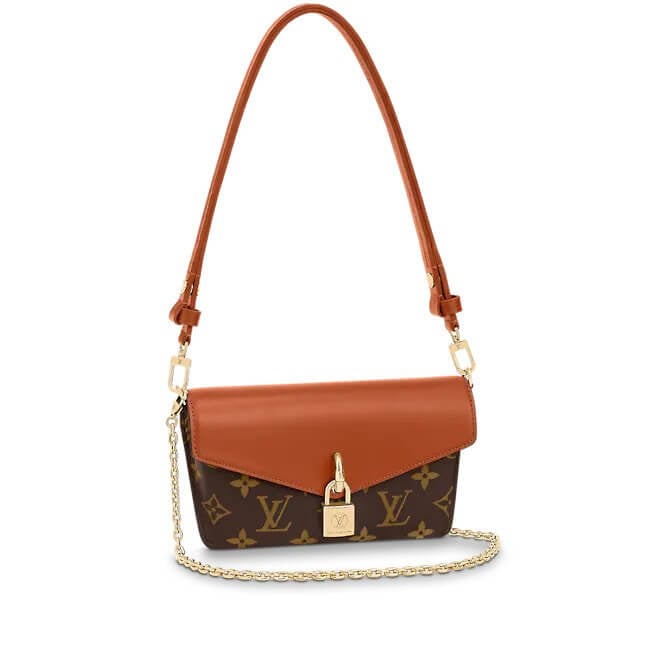 Padlock On Strap Monogram in Brown - Small Leather Goods M80559 | L*V