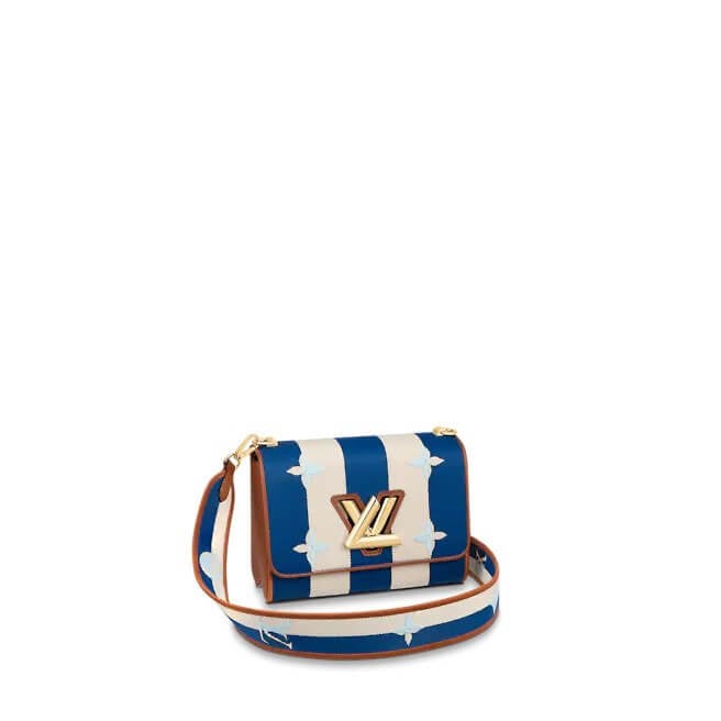 Twist MM Other Leathers in Blue - Handbags M57659 | L*V