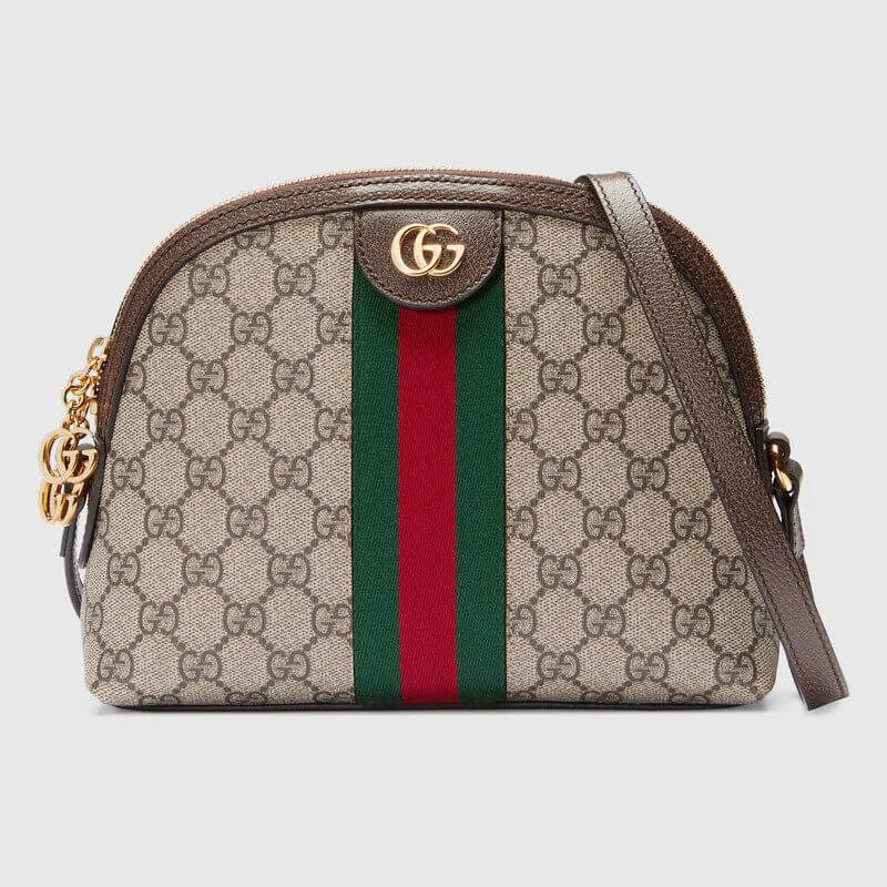 GG Supreme Ophidia Small Rounded Top Shoulder Bag | G*G® US