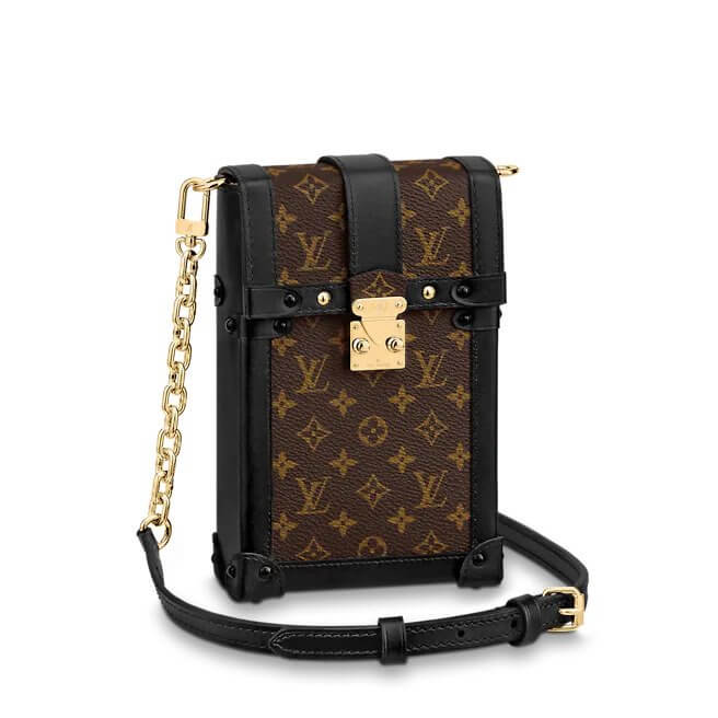 Vertical Trunk Pochette Monogram in Brown - Small Leather Goods M63913 | L*V