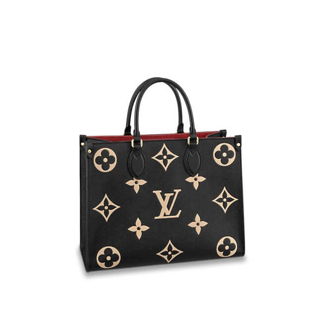 OnTheGo MM Bicolor Monogram Empreinte Leather in Black - Handbags M45495 | L*V