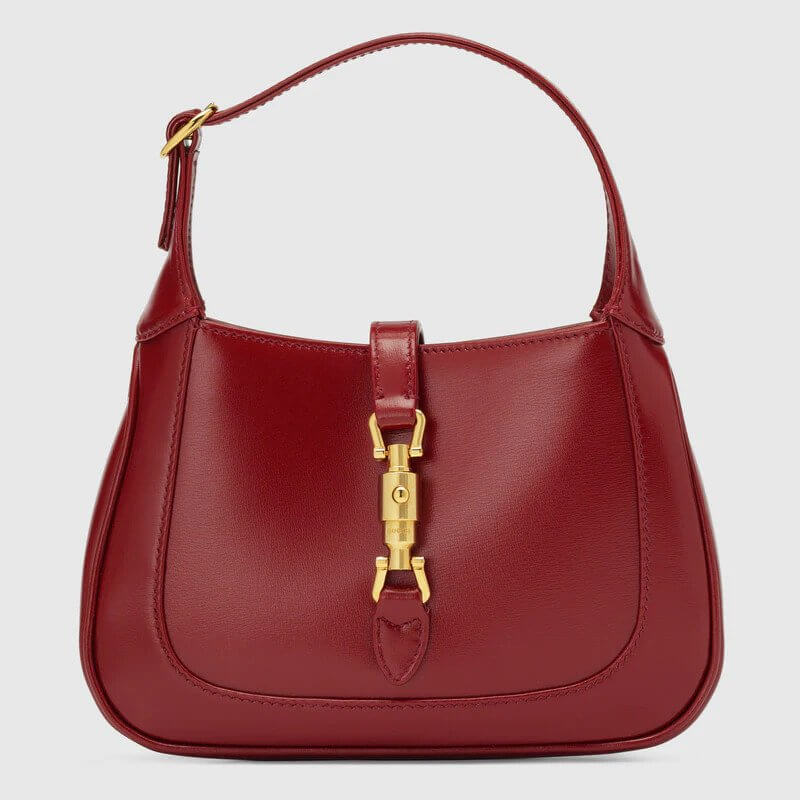 Jackie 1961 Mini Hobo Bag In Red Leather | G*G® US