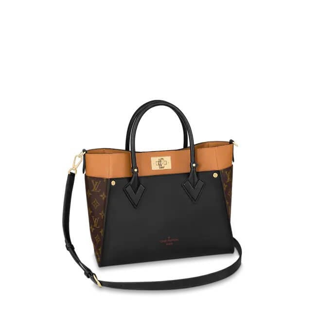 On My Side MM High End Leathers in Black - Handbags M53823 | L*V