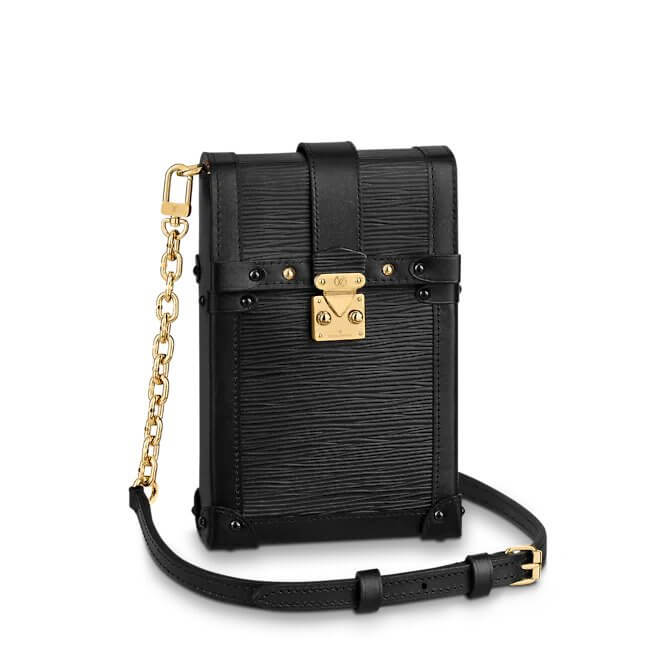 Vertical Trunk Pochette Epi Leather in Rose - Small Leather Goods M67872 | L*V