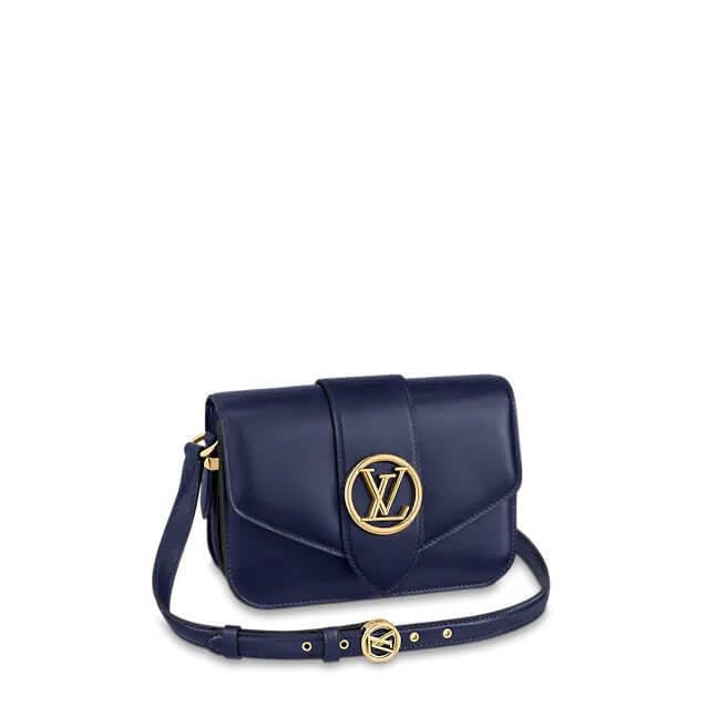 LV Pont 9 Calfskin Leather in Beige - Handbags M55950 | L*V