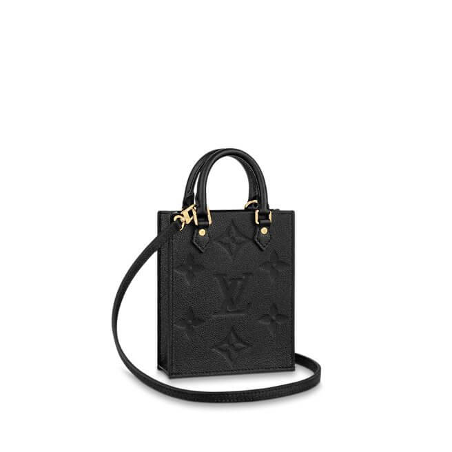 Petit Sac Plat Monogram Empreinte Leather in Black - Small Leather Goods M80478 | L*V