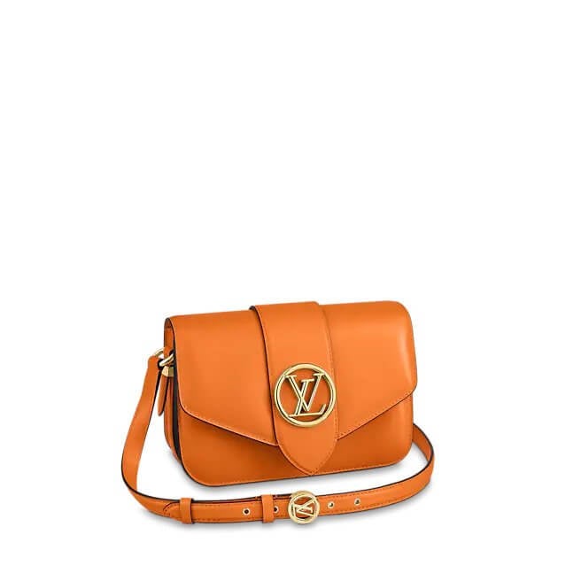 LV Pont 9 Calfskin Leather in Beige - Handbags M55950 | L*V