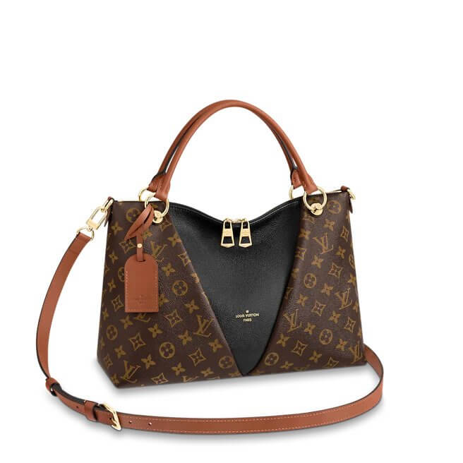 V Tote MM Monogram in Brown - Handbags M43948 | L*V