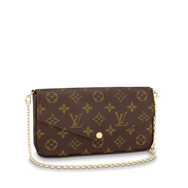 Pochette Félicie Designer Clutch Purse + Chain | L*V