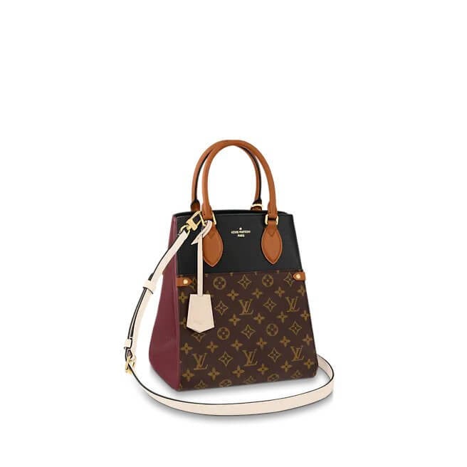 Fold Tote MM Monogram in Brown - Handbags M45409 | L*V