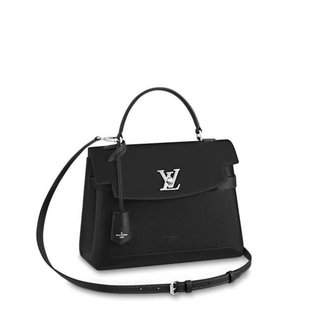 Lockme Ever MM Lockme Leather in Black - Handbags M51395 | L*V