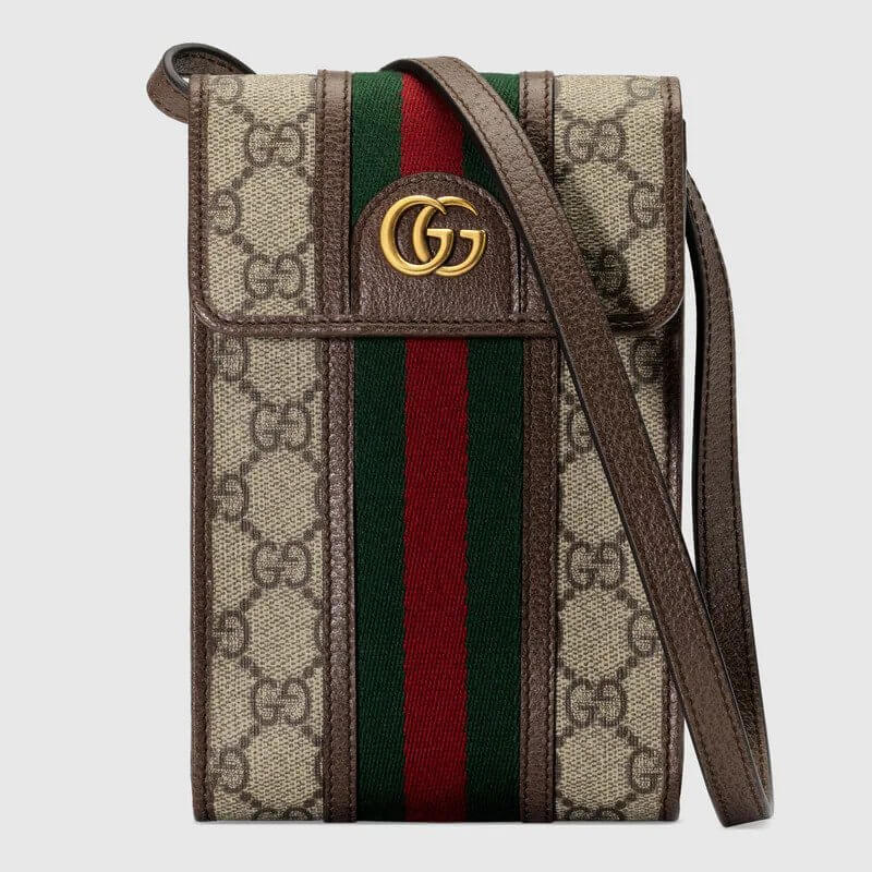Ophidia mini bag in beige and ebony | G*G® US