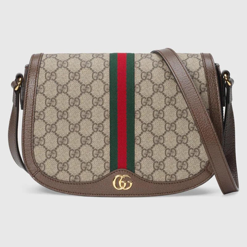 GG Supreme Ophidia Small Beige/Ebony Shoulder Bag | G*G® US