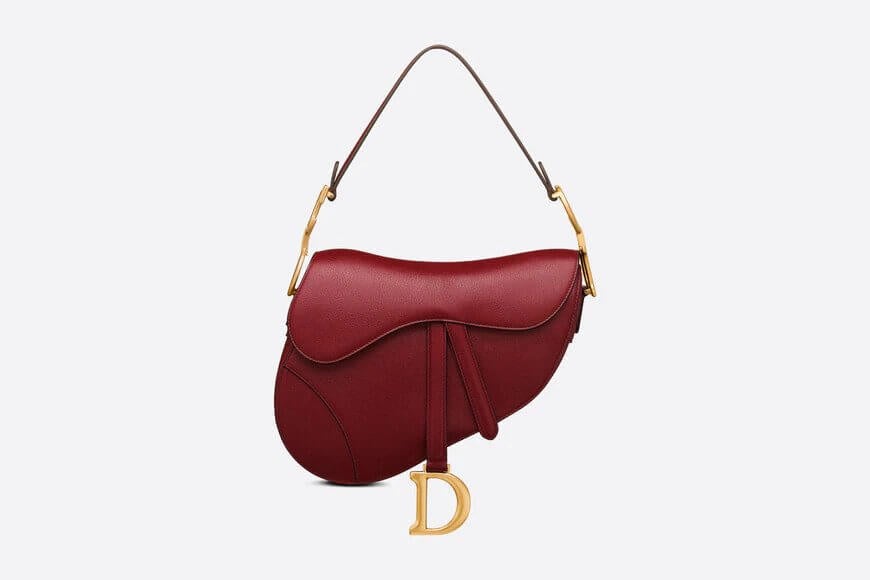 Saddle Bag Brick Red Goatskin