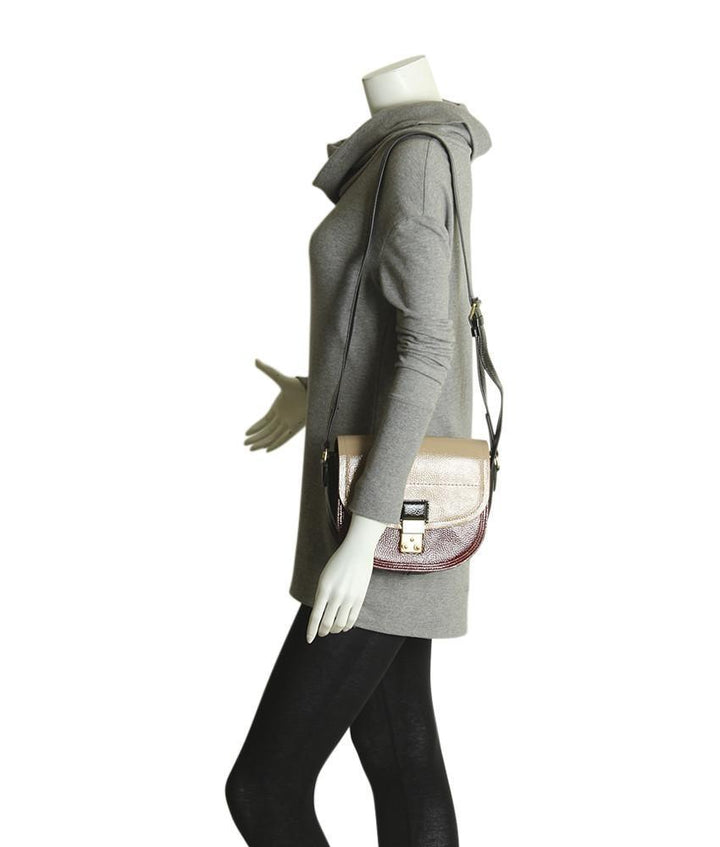 3.1 Phillip Lim Pashli Saddle Color Block Patent Leather Crossbody Bag