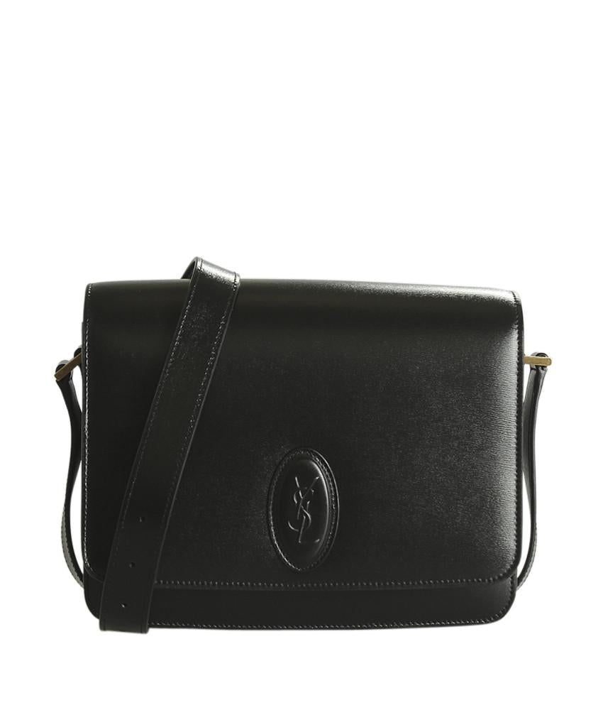 Yves Saint Laurent 568568 Medium Besace Black Leather Crossbody Bag