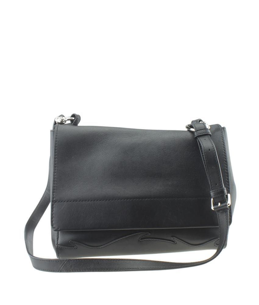 3.1 Phillip Lim AP16 Ames Patchwork Black Leather Crossbody Bag