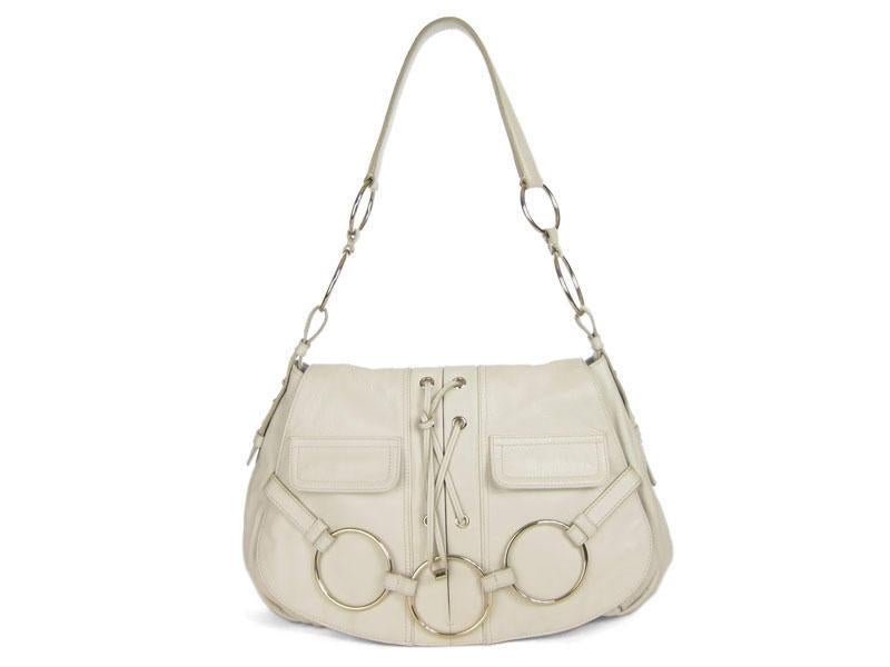 YSL Large Ivory Saharienne