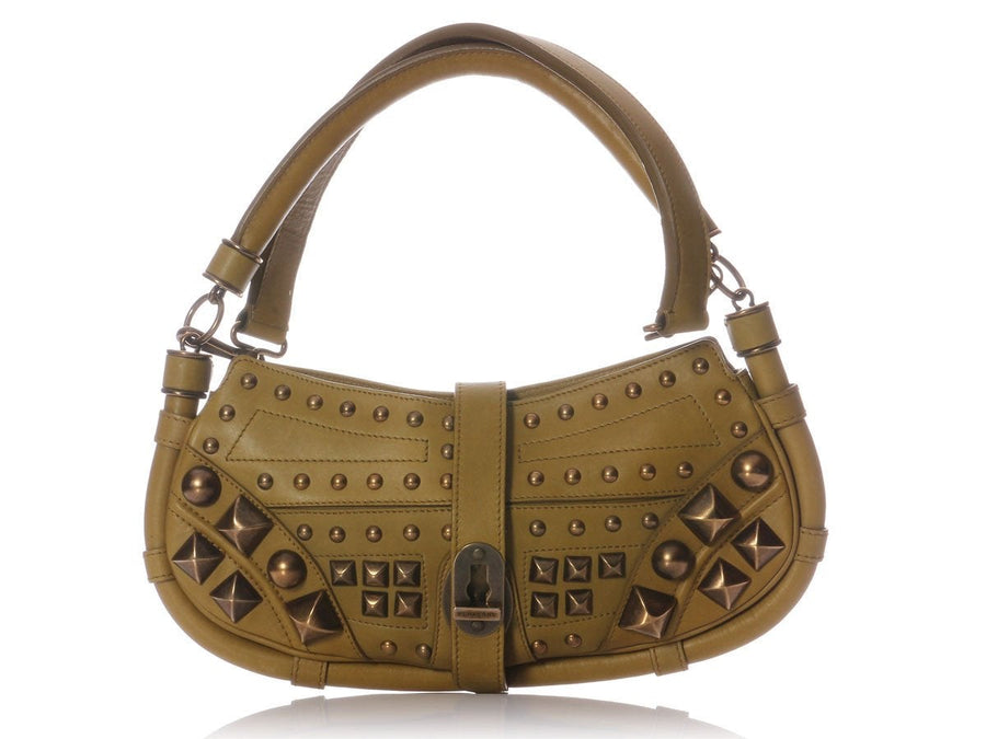 Burberry Pistachio Prorsum Cadet Studded Bag
