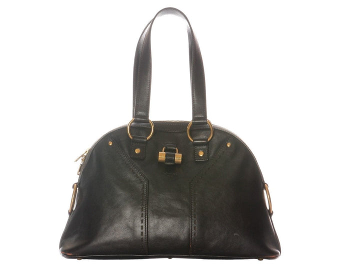 YSL Small Dark Brown Muse