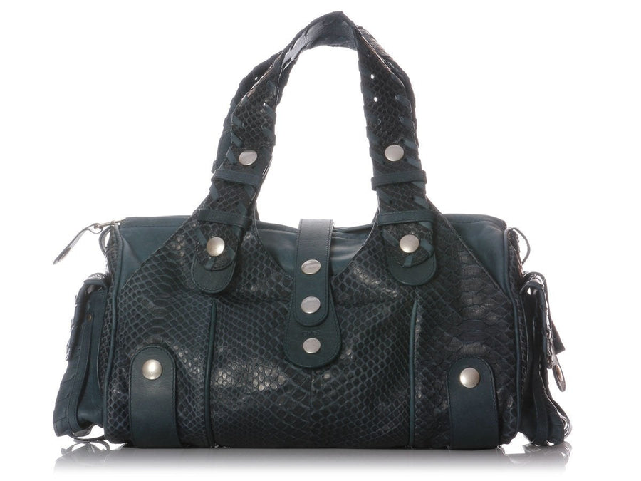 Chloé  Indigo Python Silverado