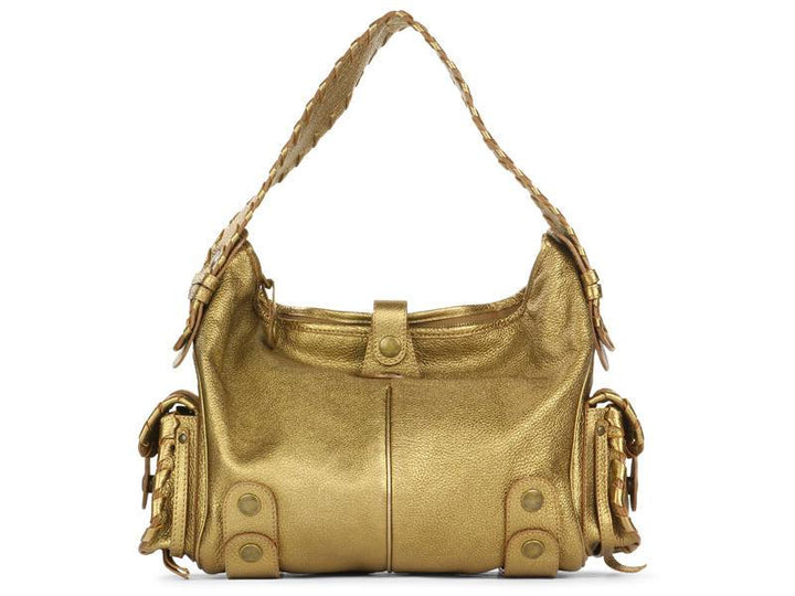Chloé  Gold Silverado Hobo
