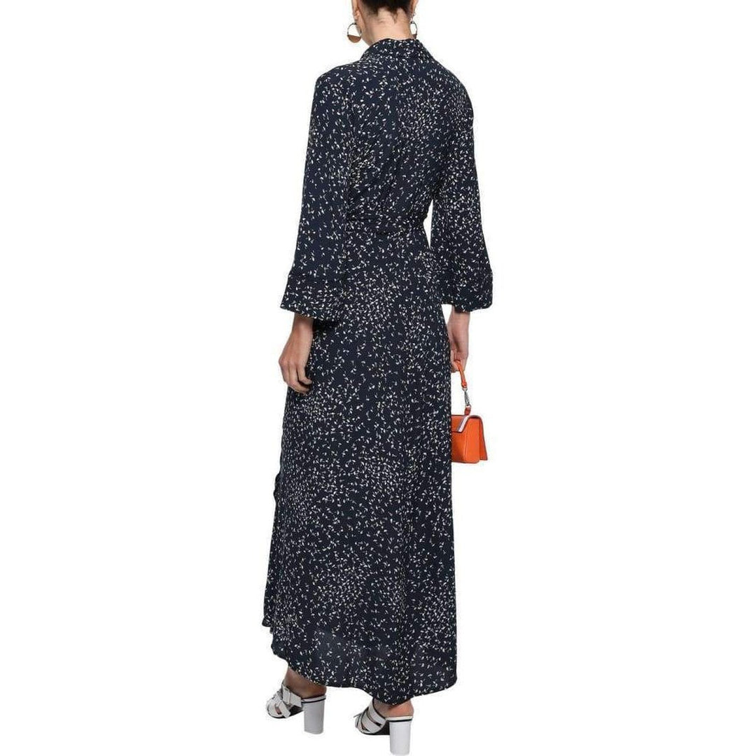 Barra Crepe Wrap Dress