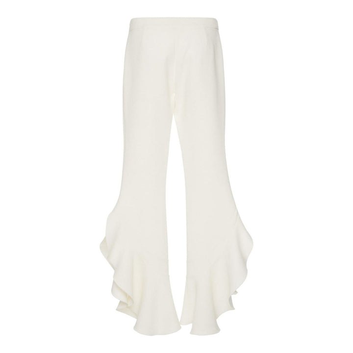 Giambattista Valli-Crepe Ruffle Pants - Runway Catalog