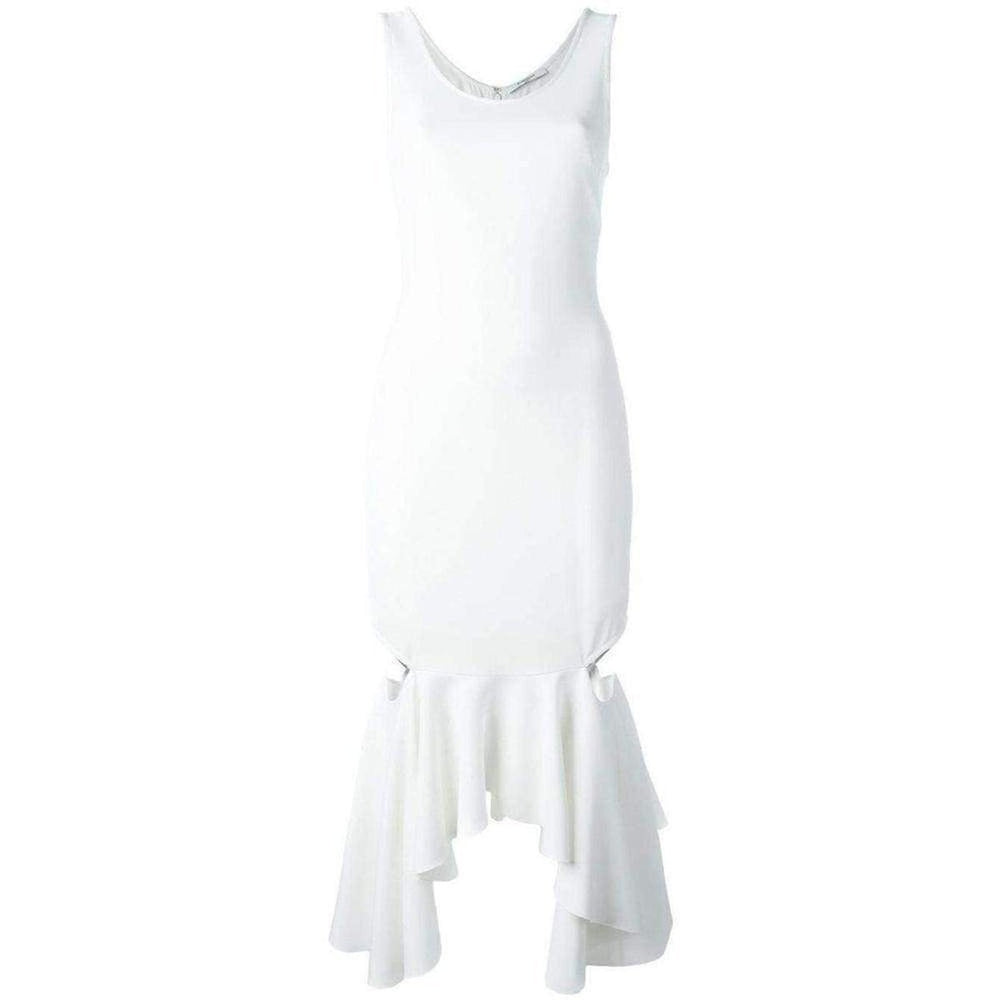 Givenchy-Cutout Stretch Cady Tank Dress - Runway Catalog